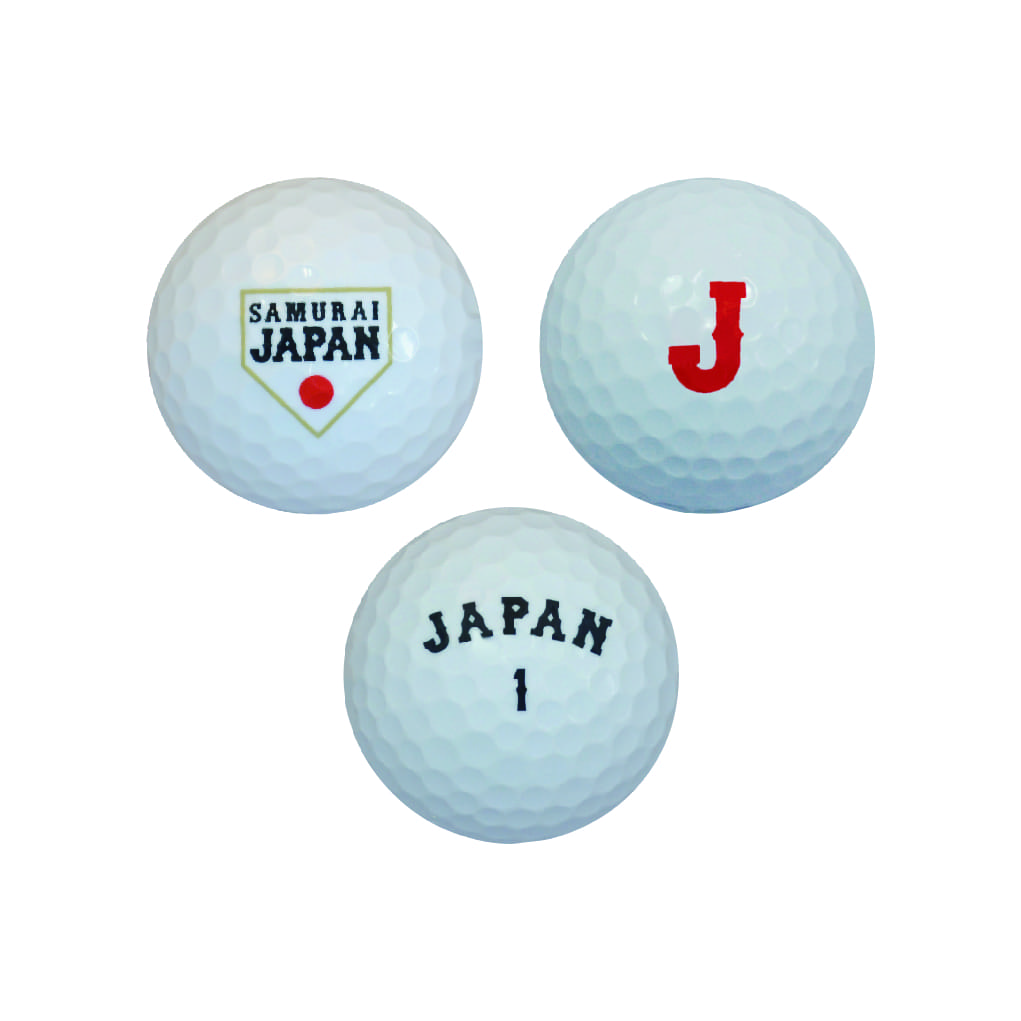 野球日本代表 ゴルフボール ６個入り レザックス